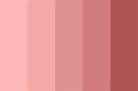 Pastel Rose-Red color palette | Color palette pink, Earth colour ...