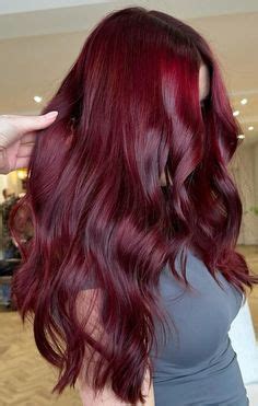 Hair Color in 2024 | Wine red hair, Red hair looks, Red hair inspo
