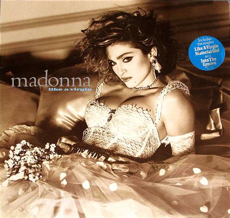 MADONNA Like a Virgin Album Cover Photos & Detailed Description 12" LP ...