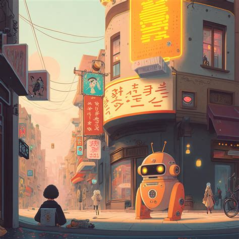 Robot City 70's Digital Art by Kailooma X TheDol - Fine Art America