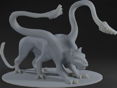 Displacer Beast by MagicEngineer | Make Tabletop