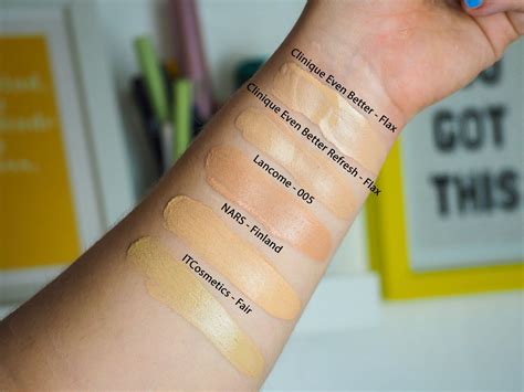 Clinique even better foundation color chart - righttele