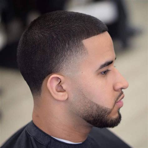 Taper Fade Haircut With Beard