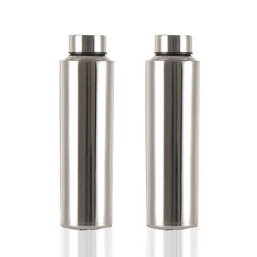 Buy Pack of 2 Stainless Steel Water Bottles Online at Best Price in India on Naaptol.com