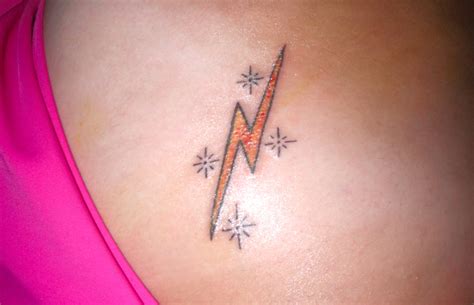 Harry Potter Lightning Bolt Tattoo