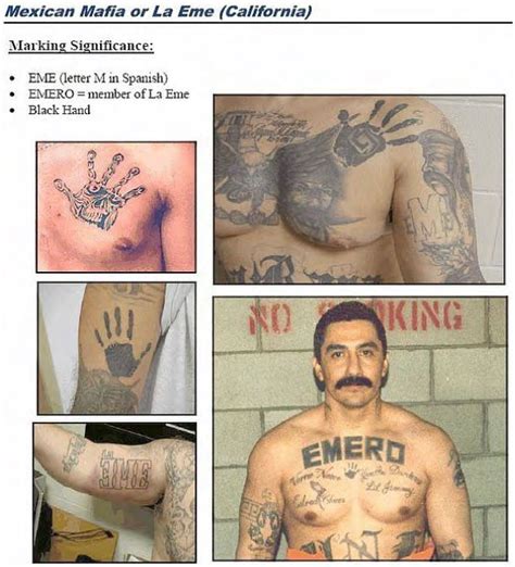 (U//LES) Mexican Gang Tattoos Identification Guide | Public Intelligence