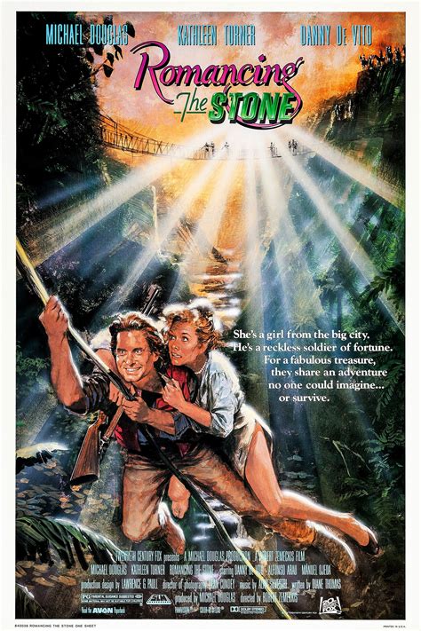 Romancing the Stone (1984) - Posters — The Movie Database (TMDB)