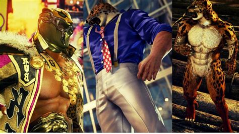 Tekken 7 King Unlockable Costumes Showcase - YouTube