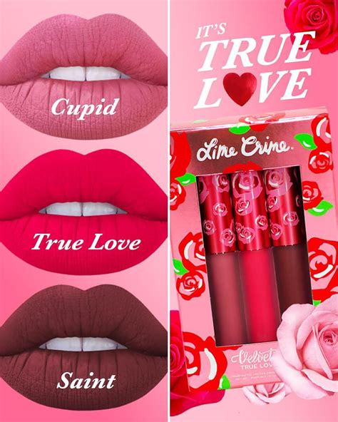 True Love Trio: limecrime.com Lime Crime Lip Gloss, Lime Crime Matte Lipstick, Lime Crime Makeup ...