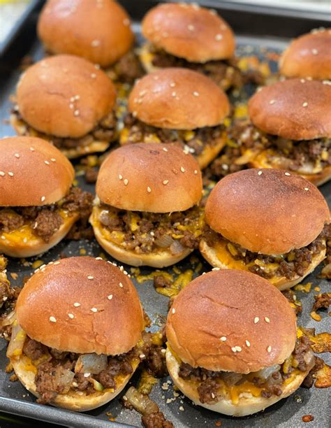 Sloppy Joe Sliders