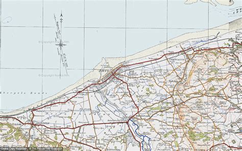 Historic Ordnance Survey Map of Rhyl, 1922 - Francis Frith