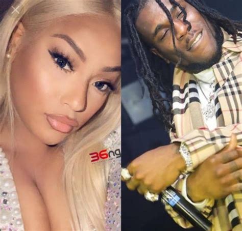 Burna Boy And Girlfriend Stefflondon All Lovedup, Shares First Kiss ...