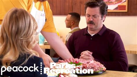 Ron Swanson's Party Platter | Parks and Recreation - YouTube