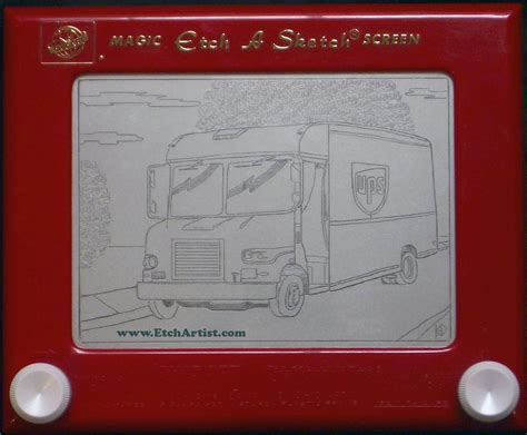 UPS Truck - Etch A Sketch®