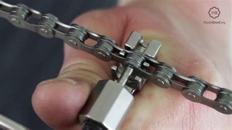 Break A Bike Chain With A Chain Tool - YouTube