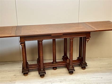 Proantic: Italian Renaissance Table In Oak From The 19th Century