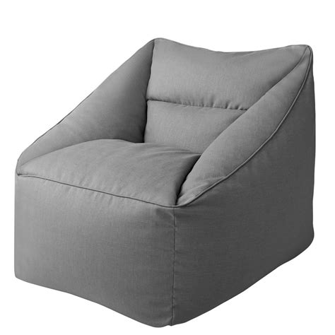 Better Homes & Gardens Dream Bean Patio Bean Bag Chair, Grey - Walmart.com - Walmart.com