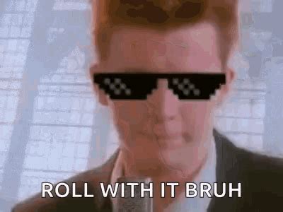 Rick Roll Deal With It GIF - RickRoll DealWithIt RickAstley - Discover & Share GIFs