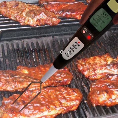Meat Thermometer Fork Food Thermometer Probe Digital Cooking Temperature Tool | eBay
