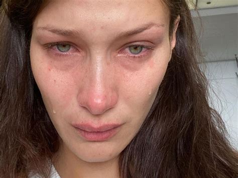 Crying Bella Hadid Opens Up About Anxiety Struggles: 'Pretty Much My ...