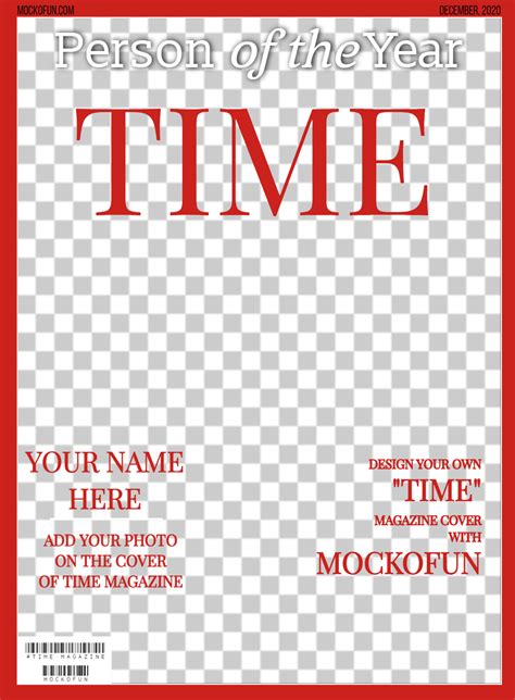 Time Magazine Cover Template