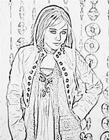 Coloring Pages Miley Cyrus Free And Printable sketch template