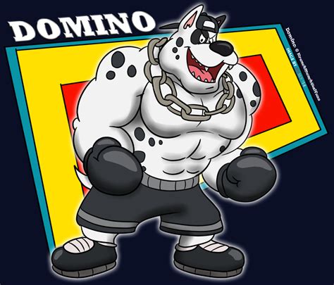 Boxing Domino (gift art) — Weasyl