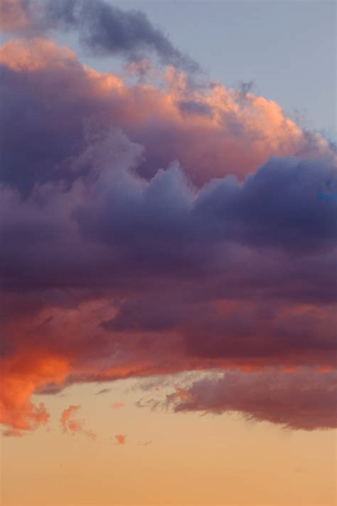 Download Skyline In Pastel Orange Aesthetic Hue Wallpaper | Wallpapers.com