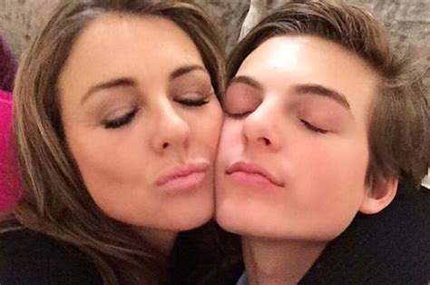 Elizabeth Hurley Son - Elizabeth Hurley S Son Damian 16 Is The Spitting ...