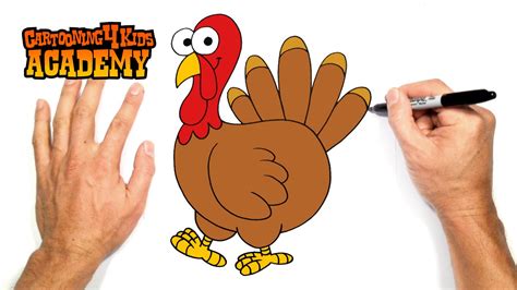 How To Draw A Turkey Step By Step For Kids