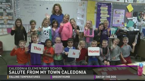 Friday Salute - Caledonia Elementary School