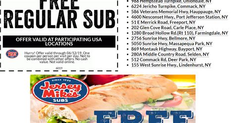 Jersey Mike S Locations - Jersey Terlengkap