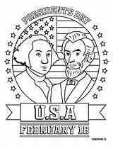 8 Free Printable Presidents Day coloring pages sketch template