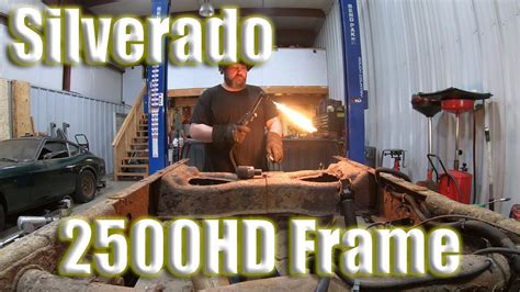 Chevy Silverado 2500HD Frame Repair! - YouTube