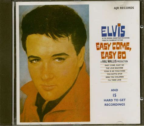 Elvis Presley CD: Easy Come, Easy Go And 15 Hard to Find Hits (CD ...