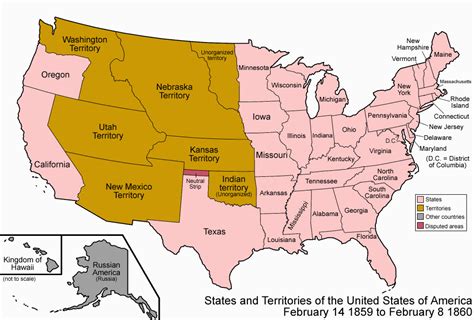 Oregon Treaty Map | secretmuseum