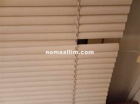 Changing venetian blinds cords and slats - nomaallim.com