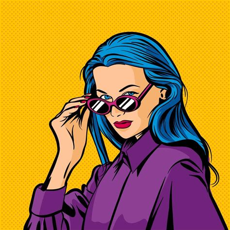 Woman Pop Art Vector 223660 Vector Art at Vecteezy