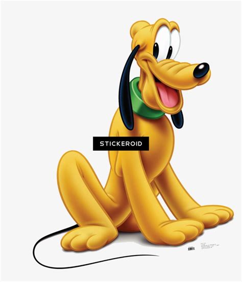 Disney Pluto - Mickey Mouse Cartoon Dog Transparent PNG - 1518x1704 - Free Download on NicePNG