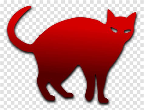 Black Catsilhouettesmall To Medium Sized Cats Red Cat Silhouette, Mammal, Animal, Pet, Pig ...