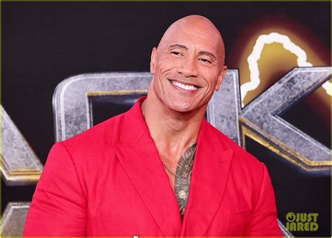 Photo: dwayne johnson bright red suit to nyc black adam premiere 13 ...