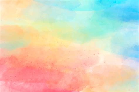 Free Vector | Watercolor painted abstract wallpaper