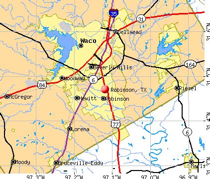 Robinson, Texas (TX 76706) profile: population, maps, real estate ...