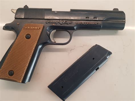 Johnny Eagle Lieutenant 45 pistol 1965 (376234499) ᐈ Köp på Tradera