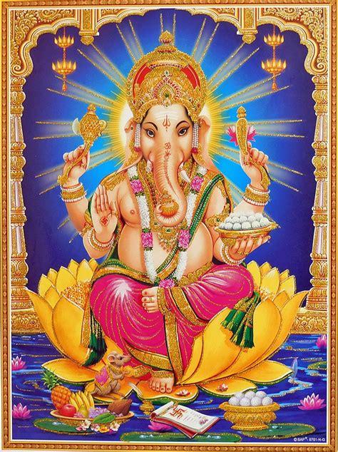 Glitter Poster of Lord Ganesha | Ganesha, Lord ganesha, Ganesha pictures