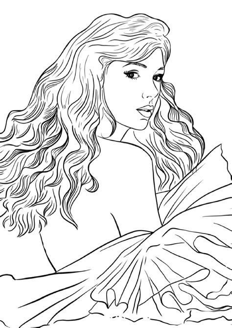 Taylor Swift Coloring Pages | Free Swifty Printable | Taylor swift ...