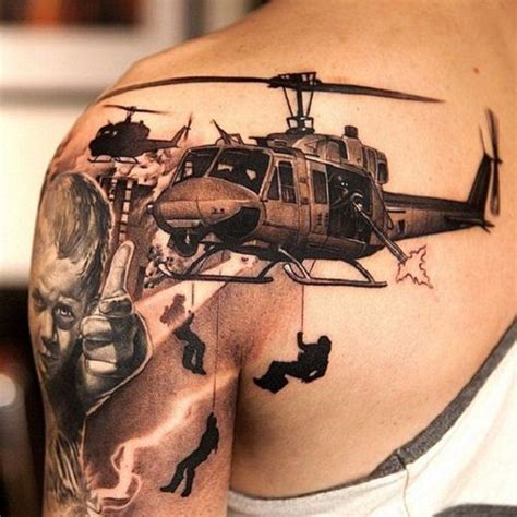 STUNNING WAR THEMED TATTOOS - Style2 T | Tattoos, Army tattoos, Military tattoos