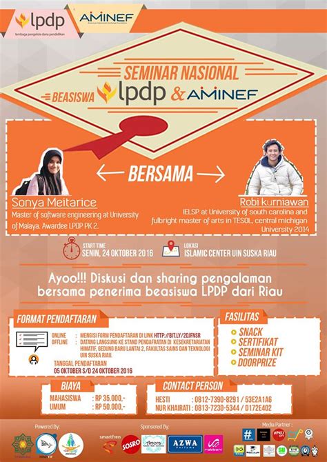 Teknik Informatika UIN SUSKA Laksanakan "Seminar BEASISWA LPDP RI ...