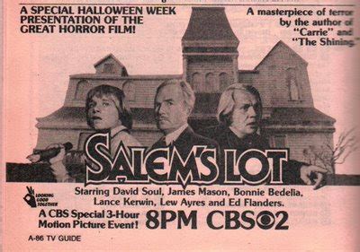 Valley of the Shadow: Saturday Night Movie Night -- 'Salems Lot