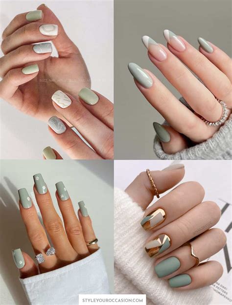 19+ Gorgeous Sage Green Nails To Inspire Your Next Mani [2024]